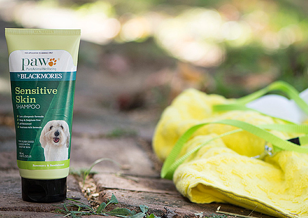 Paw sensitive shop skin shampoo